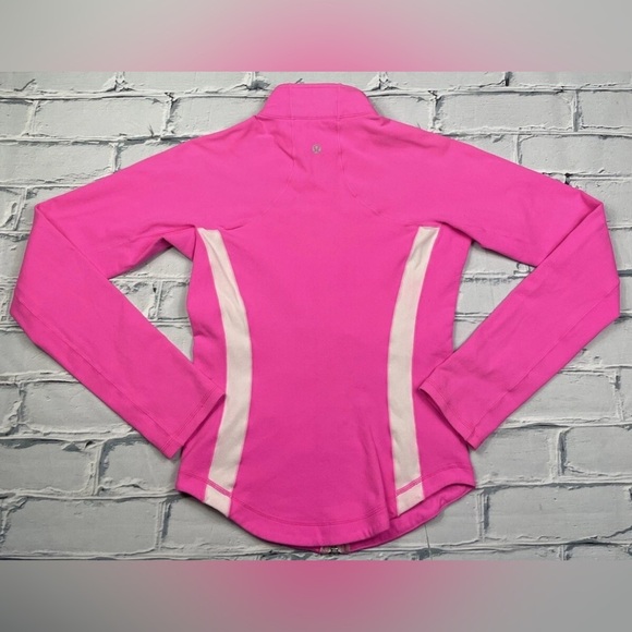 Lululemon Sonic Pink Lightweight Activewear Jacket Women’s Sz 4 Limited Edition - Picture 10 of 13